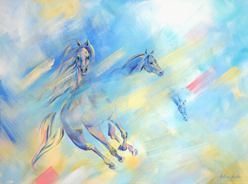 "Dreams and Memories" de Helene Mantei, Pintura a la venta en Singulart