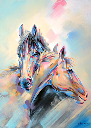"Open your eyes" de Helene Mantei, Pintura a la venta en Singulart