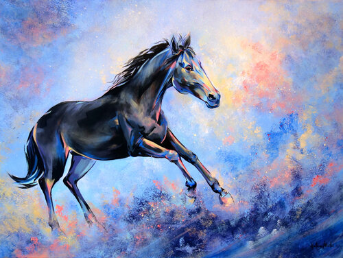 "Energy" di Helene Mantei, Pittura in vendita su Singulart