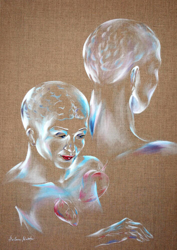 "Humankapital" di Helene Mantei, Pittura in vendita su Singulart