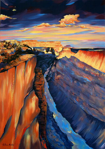 "Somewhere on earth" van Helene Mantei, Schilderij te koop op Singulart