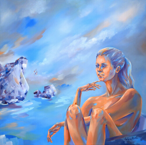 "Mirage" - Fata Morgana di Helene Mantei, Pittura in vendita su Singulart