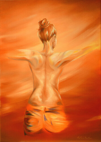 "Freie Energie" - Free energy di Helene Mantei, Pittura in vendita su Singulart