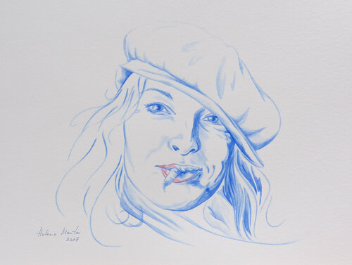 "Ça va?" van Helene Mantei, Schilderij te koop op Singulart