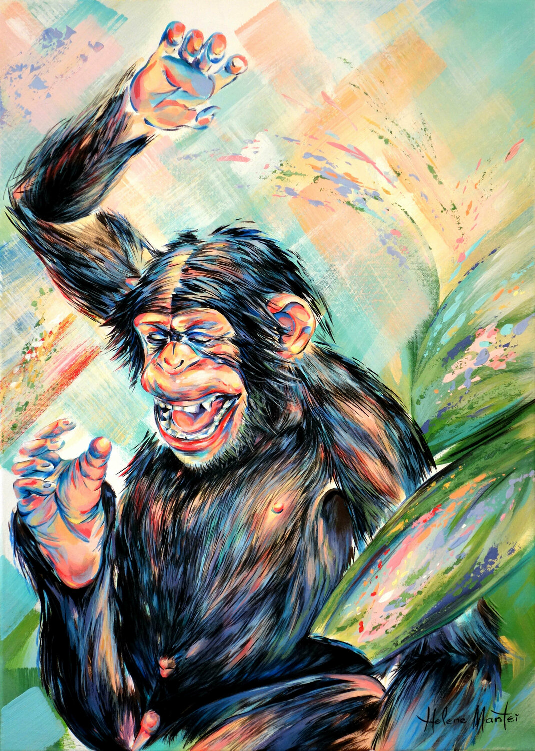 "Arlequin" - Harlekin Helene Mantei