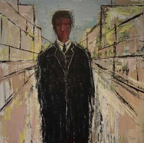 The Insider par David Tycho, Peinture en vente sur Singulart