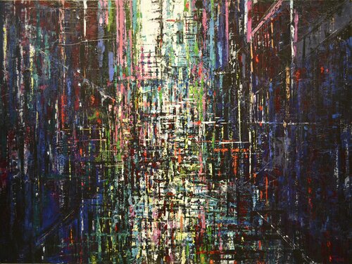 Downtown No. 1 van David Tycho, Schilderij te koop op Singulart