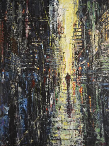 Solitude No. 3 par David Tycho, Peinture en vente sur Singulart