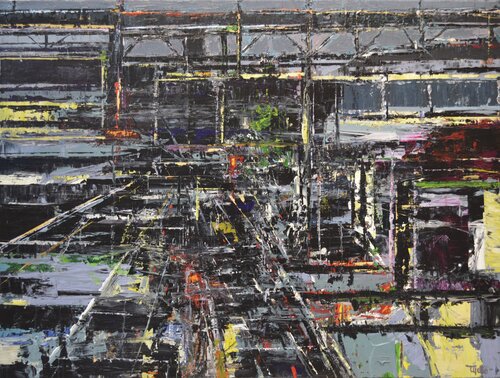 Urban Allegory No. 5 von David Tycho, Malerei kaufen auf Singulart