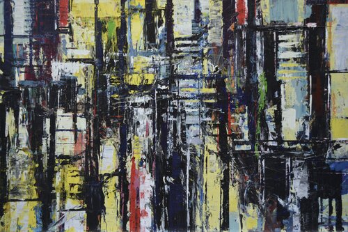 Urban Allegory No. 7 par David Tycho, Peinture en vente sur Singulart