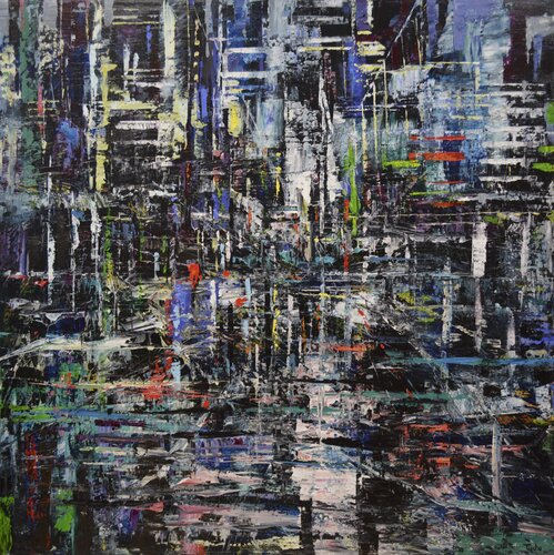 Manhattan par David Tycho, Peinture en vente sur Singulart