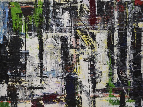 Urban Allegory No. 9 di David Tycho, Pittura in vendita su Singulart