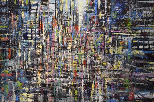 Manhattan No. 2 par David Tycho, Peinture en vente sur Singulart