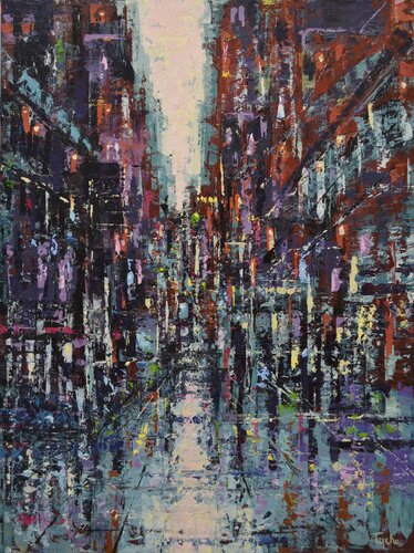 Avenue of Desire par David Tycho, Peinture en vente sur Singulart