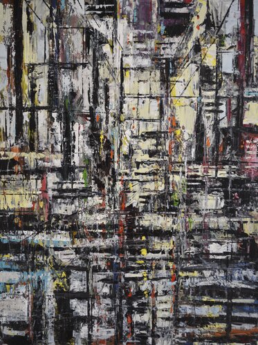 Urban Allegory No. 14 di David Tycho, Pittura in vendita su Singulart