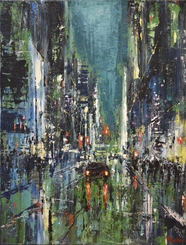 Manhattan No. 3 par David Tycho, Peinture en vente sur Singulart