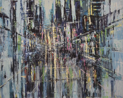 Civilization No. 2 par David Tycho, Peinture en vente sur Singulart
