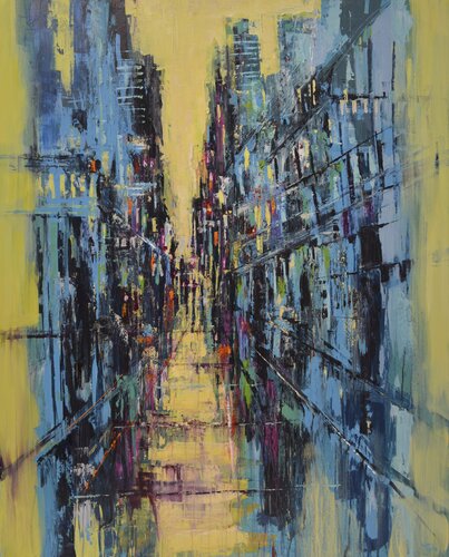 Civilization No. 4 par David Tycho, Peinture en vente sur Singulart