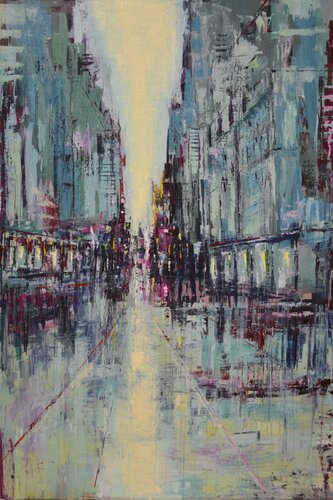 New day par David Tycho, Peinture en vente sur Singulart