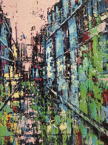 Dis-integration di David Tycho, Pittura in vendita su Singulart