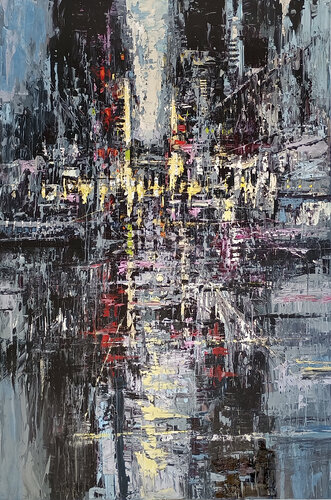 Primal City No. 8 von David Tycho, Malerei kaufen auf Singulart