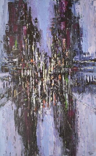 Primal City No. 6 di David Tycho, Pittura in vendita su Singulart