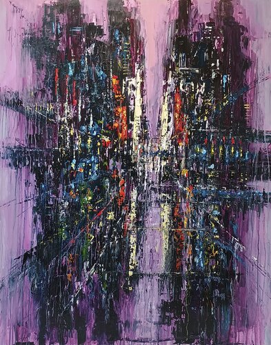 Metropolis van David Tycho, Schilderij te koop op Singulart