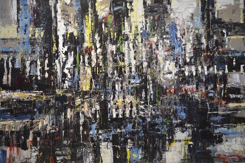 Primal City No. 10 par David Tycho, Peinture en vente sur Singulart