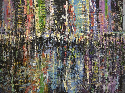 Ukiyo (the transient world) No. 1 van David Tycho, Schilderij te koop op Singulart