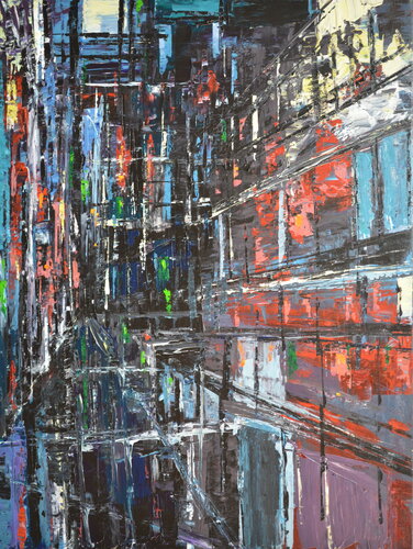 Urbania No. 1 di David Tycho, Pittura in vendita su Singulart