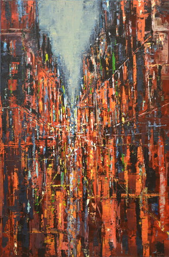 Urbania No. 8 di David Tycho, Pittura in vendita su Singulart