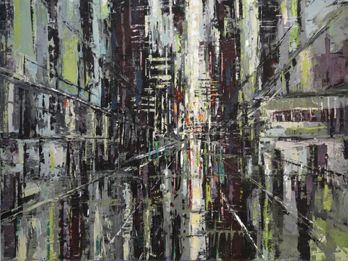 Urbania No. 12 di David Tycho, Pittura in vendita su Singulart