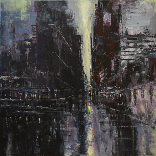 Urbania No. 3 di David Tycho, Pittura in vendita su Singulart