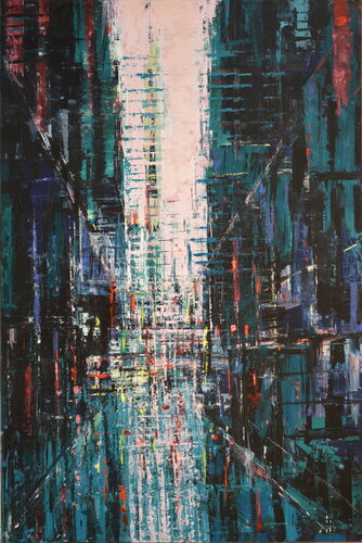 Urbania No. 19 di David Tycho, Pittura in vendita su Singulart