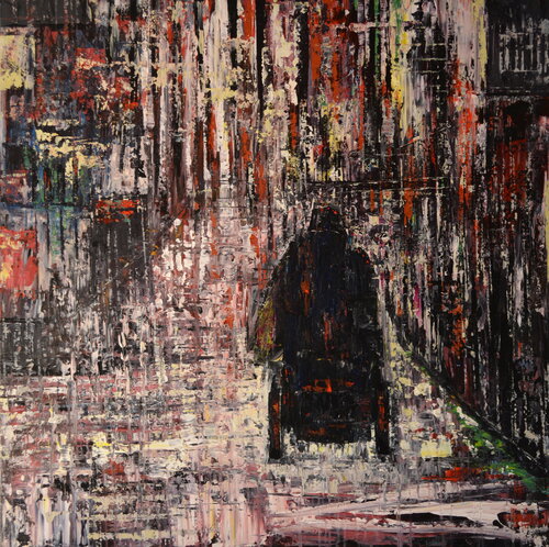 Street Life No. 2 di David Tycho, Pittura in vendita su Singulart
