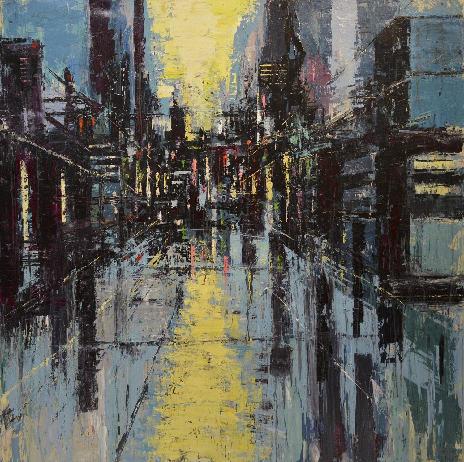 Black and Blue City David Tycho