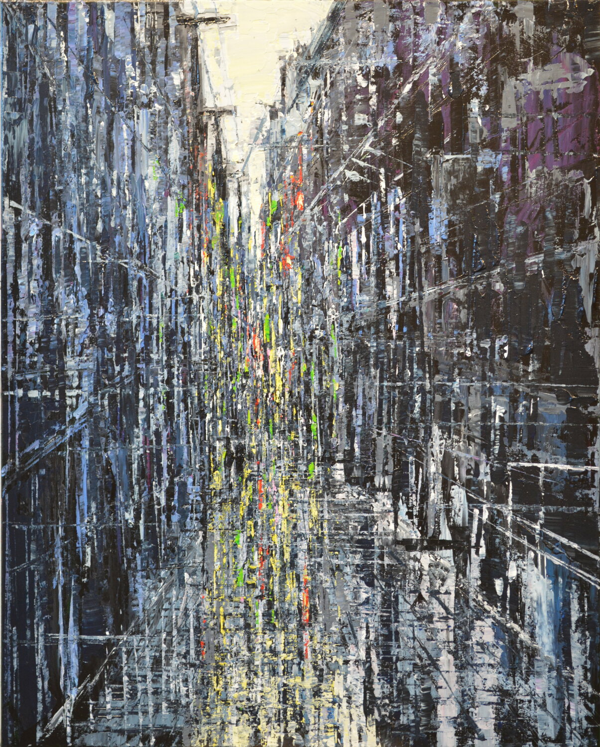 City in Black and Blue David Tycho