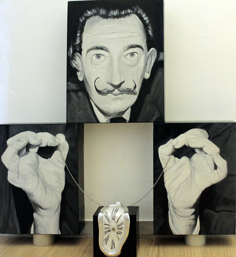 Salvador Dalì by Pasquale Leonetti, Painting for Sale on Singulart