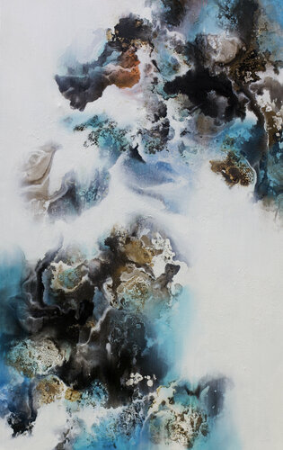 Meandering Journey 行遠 van Calvin Chih-Hao Teng, Schilderij te koop op Singulart