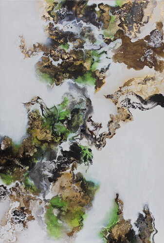 Blossoming 青采 van Calvin Chih-Hao Teng, Schilderij te koop op Singulart