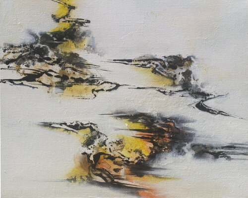 Liberation 飛流 von Calvin Chih-Hao Teng, Malerei kaufen auf Singulart