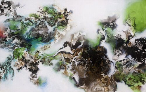 Emerielle 窈綠 von Calvin Chih-Hao Teng, Malerei kaufen auf Singulart