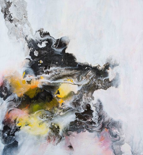Fluctuation 波動 van Calvin Chih-Hao Teng, Schilderij te koop op Singulart