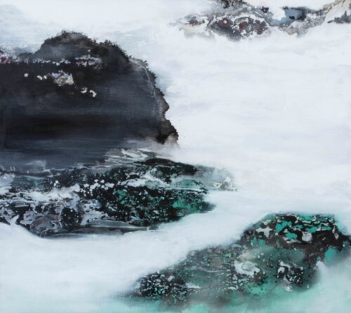 Spring Dawn 春曉 van Calvin Chih-Hao Teng, Schilderij te koop op Singulart