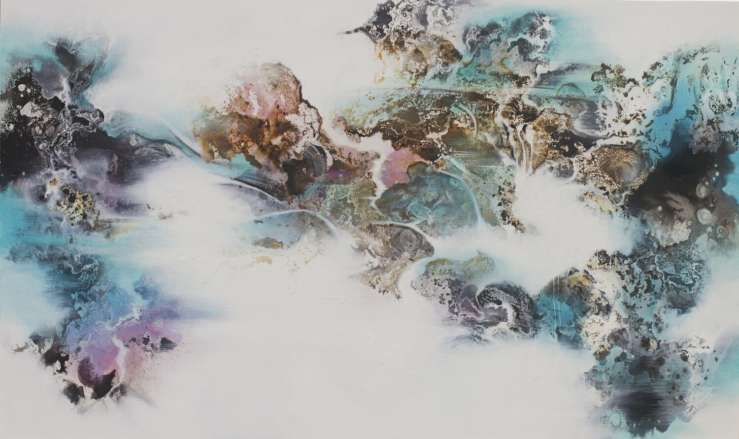 Calmness 忘機 Calvin Chih-Hao Teng Originalgemälde zu verkaufen