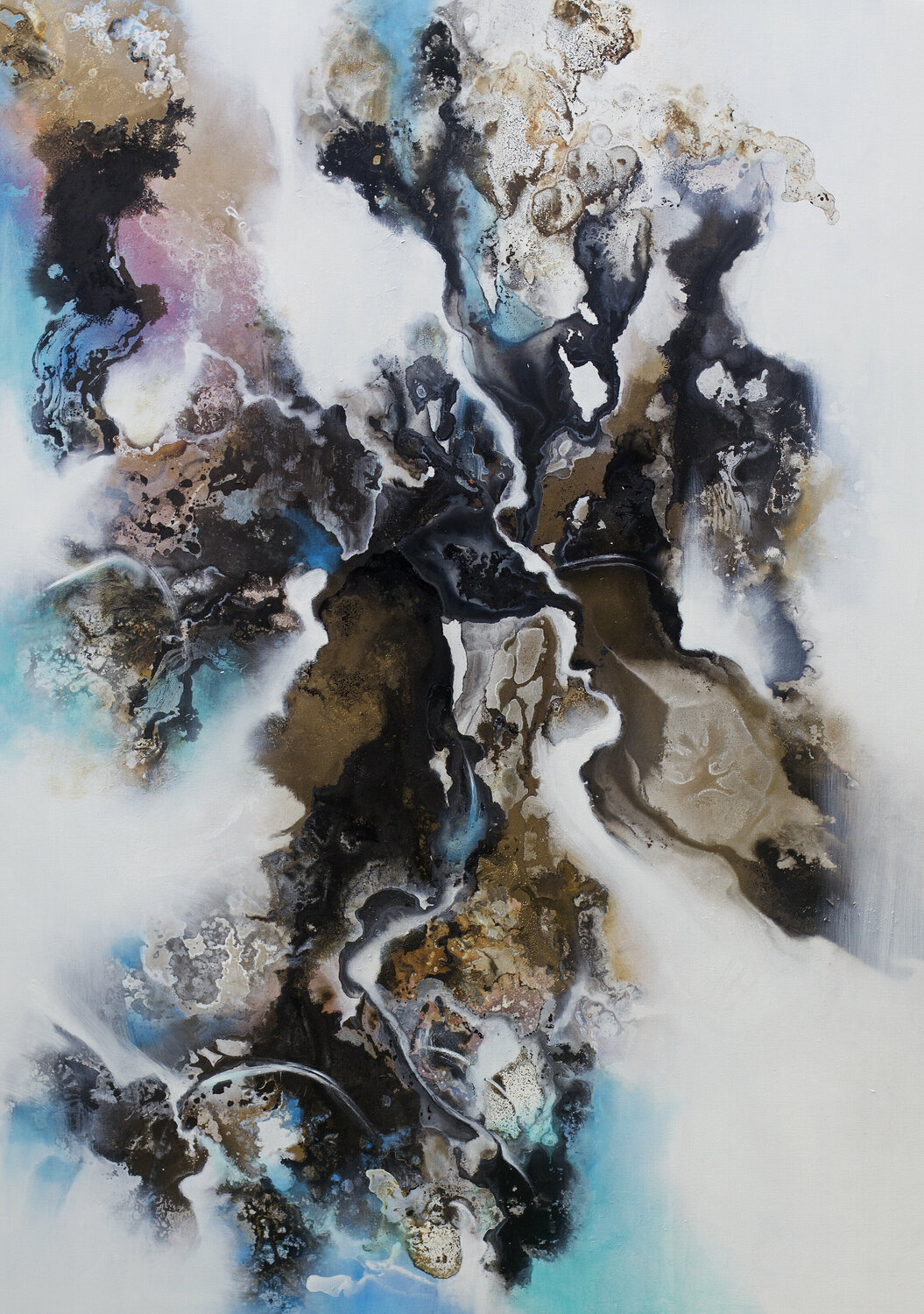 Ethereality 餘韻 Calvin Chih-Hao Teng Dipinto originale in vendita