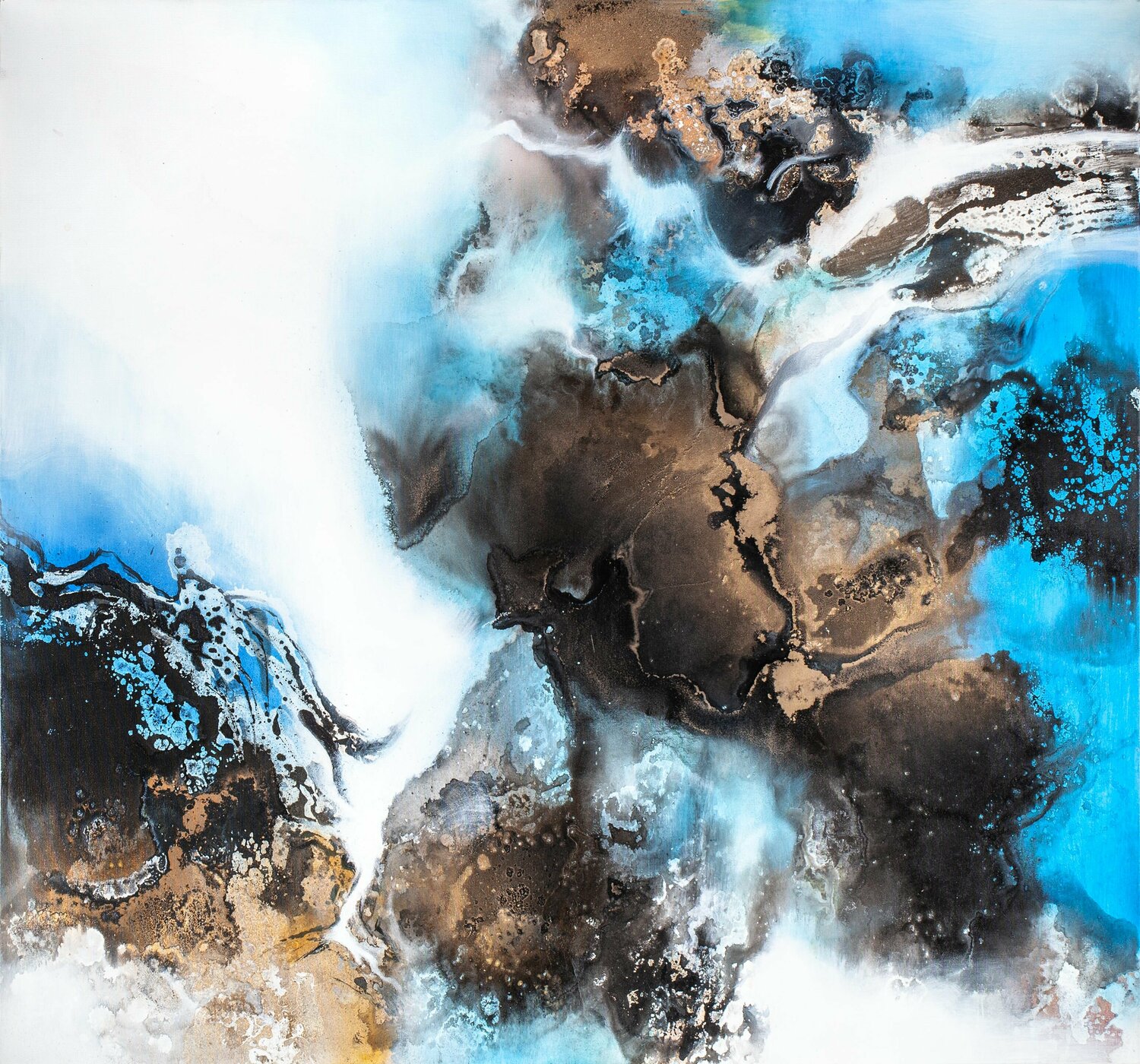 Abidance 南風 Calvin Chih-Hao Teng Originalgemälde zu verkaufen