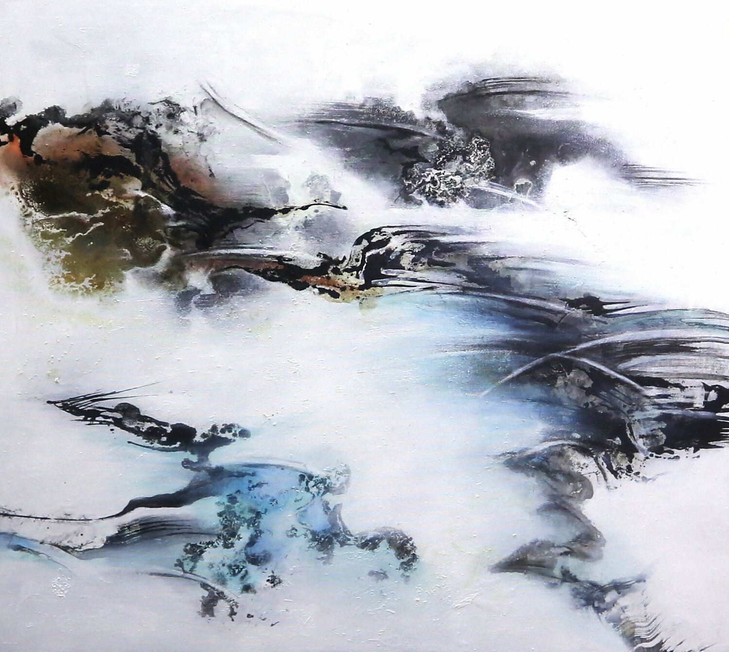 Spirited 春暢 Calvin Chih-Hao Teng Originalgemälde zu verkaufen