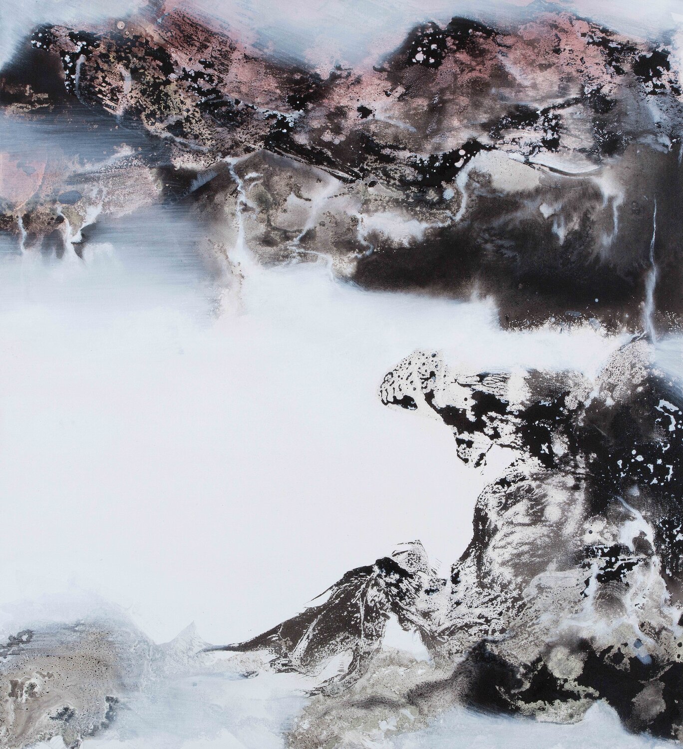 Enchanting 嫣然 Calvin Chih-Hao Teng Originalgemälde zu verkaufen