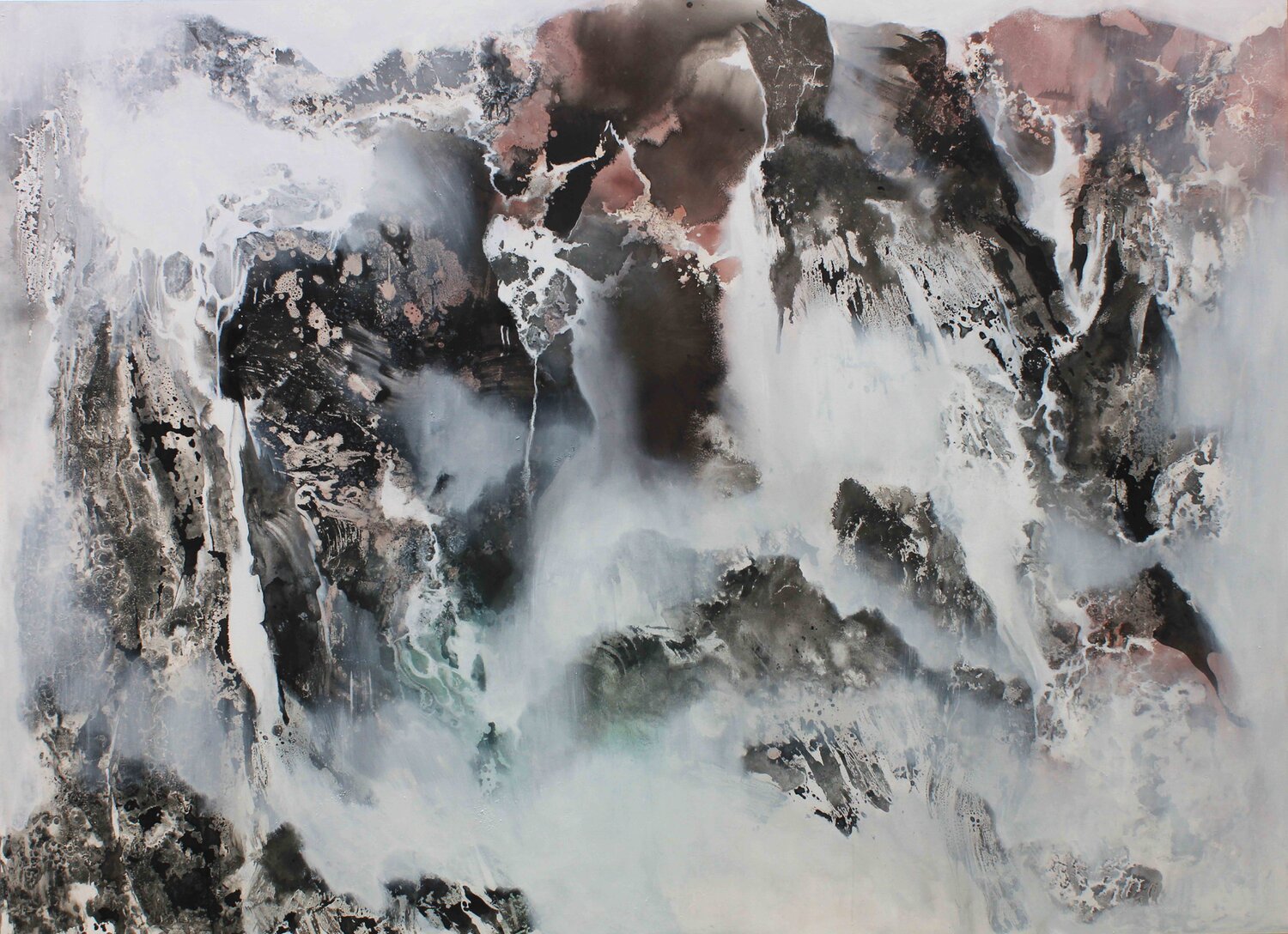 The Nature's Work  造化 Calvin Chih-Hao Teng Originalgemälde zu verkaufen